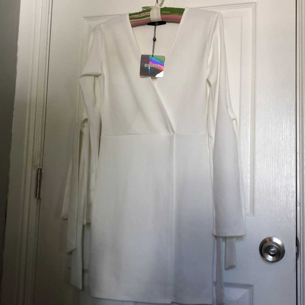 White short dress